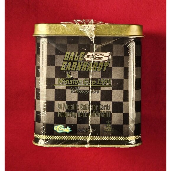 DALE EARNHARDT 1994 WINSTON CUP CHAMPION 20 Embossed Metal Collector Cards - NIB - Picture 5 of 6